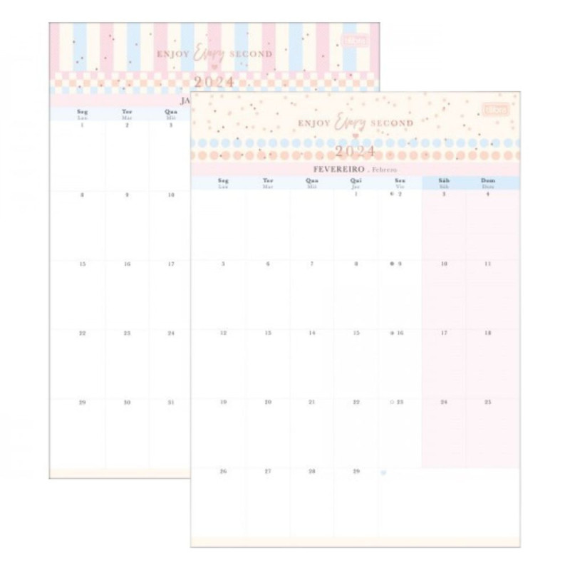 Comprar Calendário 2024 Menor Preço Lemon Paper
