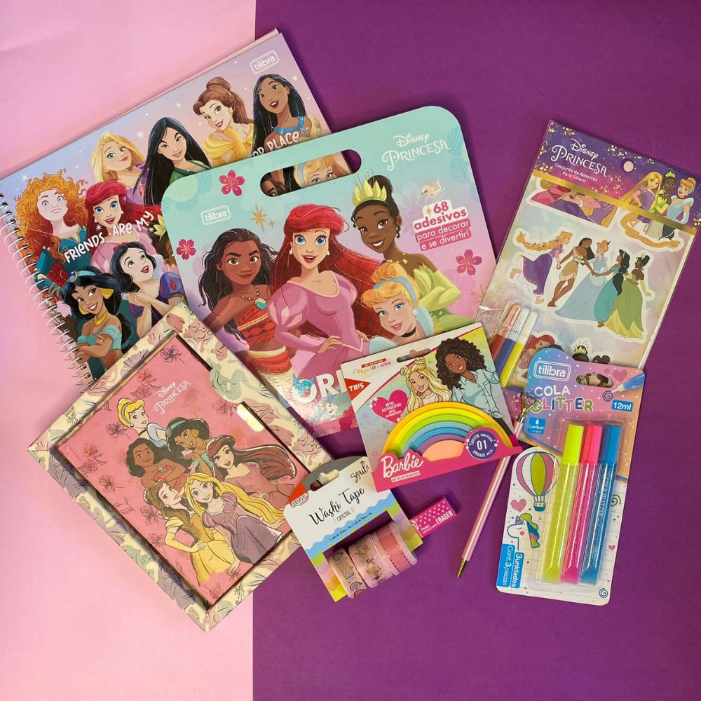 Kit colorir Princesas (PEDIDO MÍNIMO 10 UNIDADES)