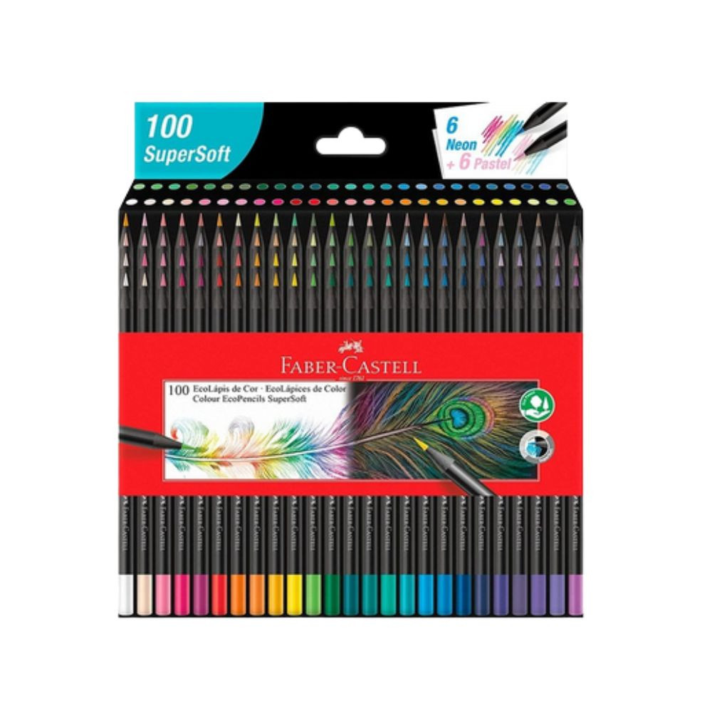 Testando Lápis Super Soft Black Faber Castell 