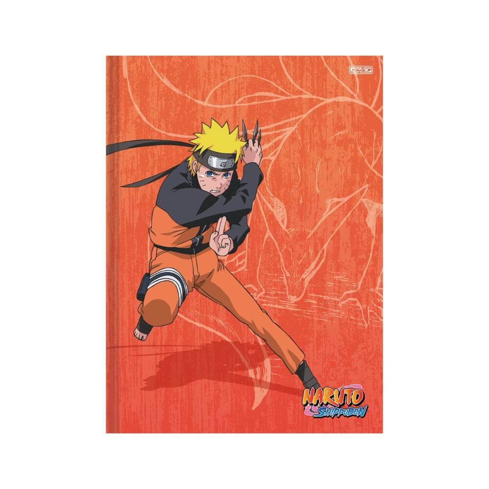 Caderno Brochurão Naruto 80 Folhas São Domingos Raposa