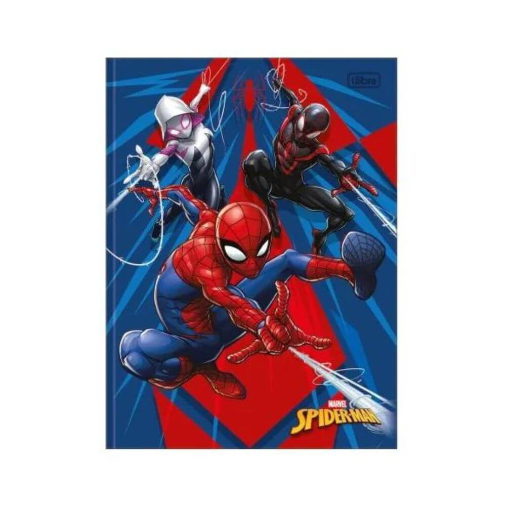 Caderno Brochurão Spider Man Tilibra 80F Gwen