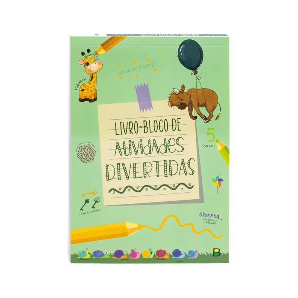 Livro Bloco de Atividades Divertidas