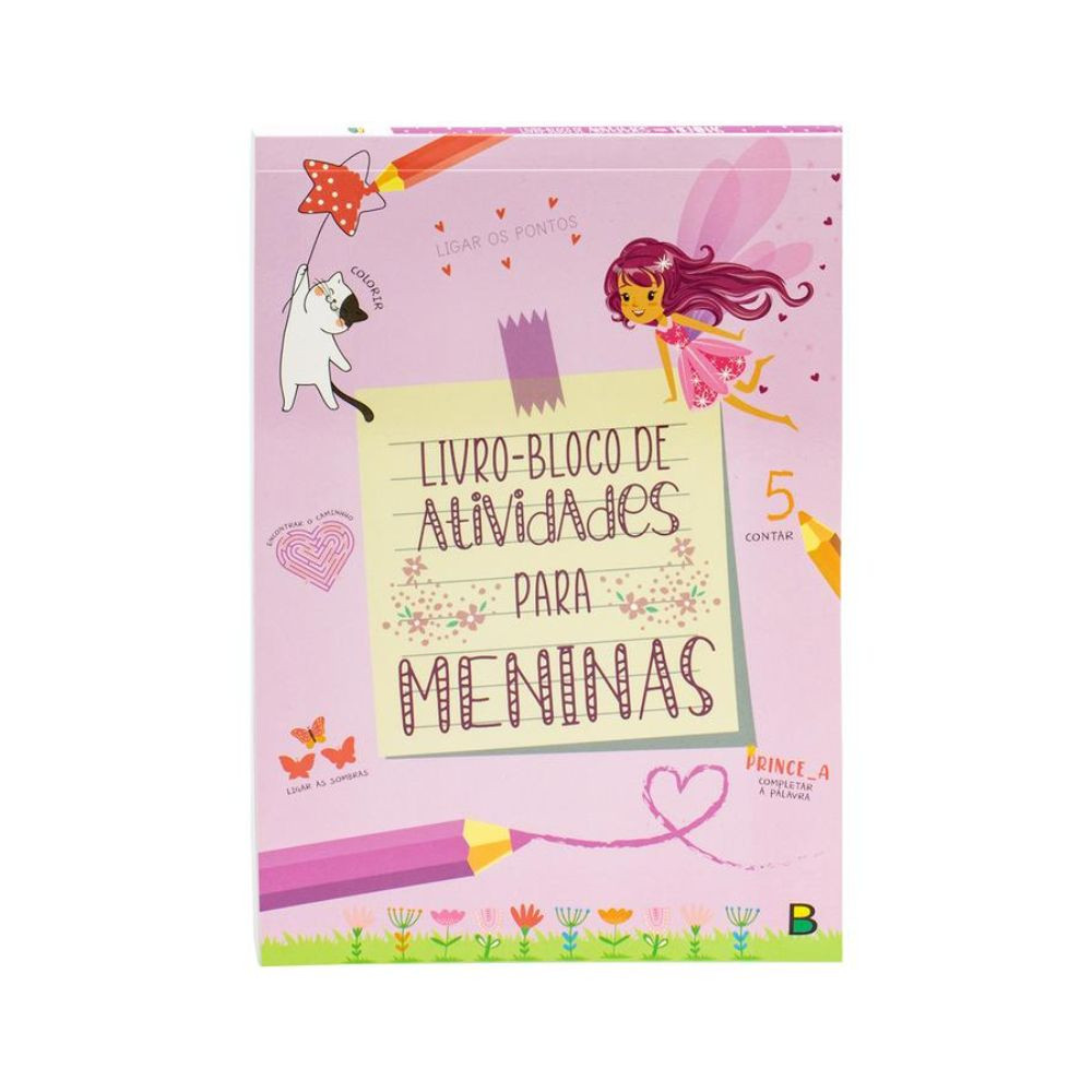 Livro Bloco de Atividades Meninas