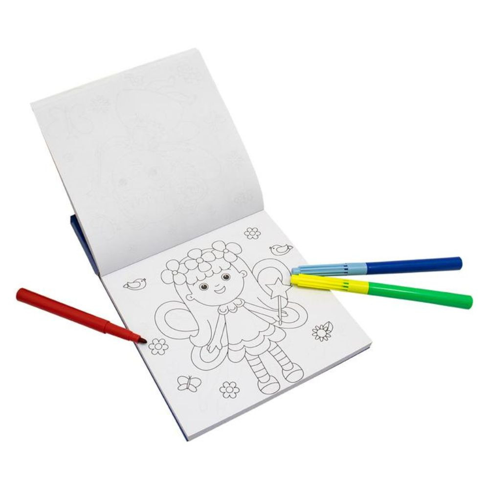 Livro Para Colorir Kit Mágico Seres Mágicos