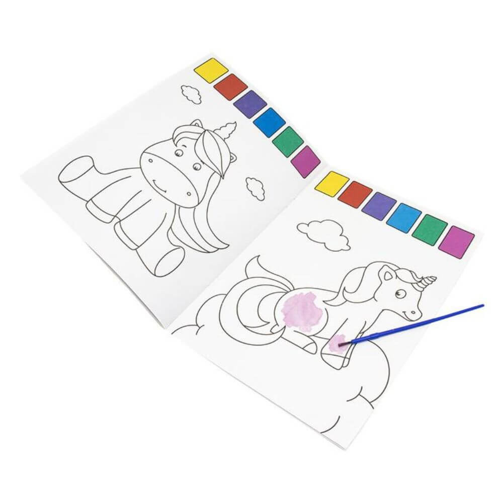 Livro Para Colorir Mais Cor, Por Favor! Unicórnios