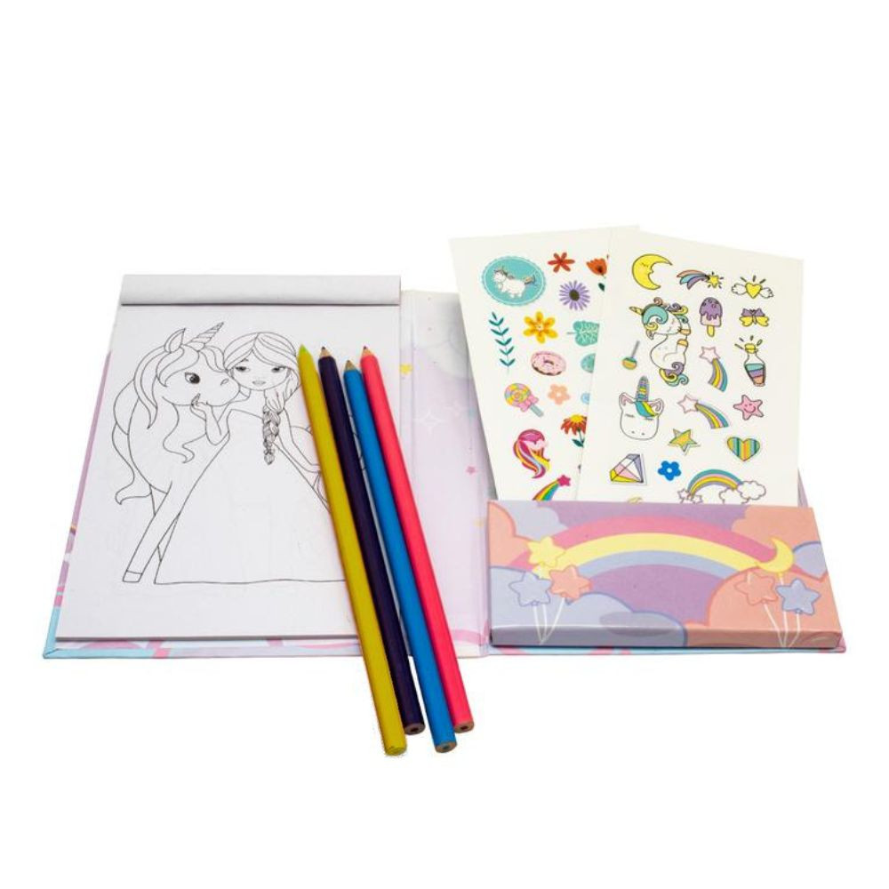 Livro Para Colorir Superkit Unicórnios