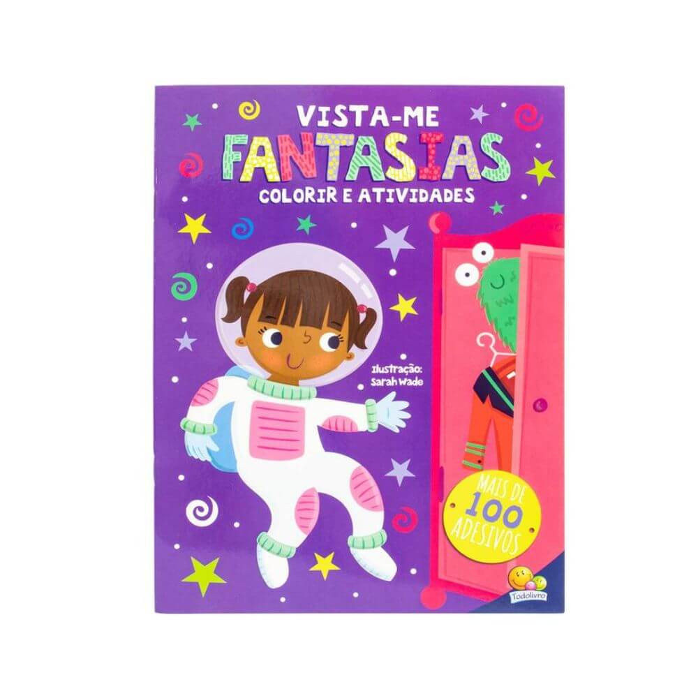 Livro Para Colorir Vista-Me! Fantasias