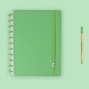 Caderno Inteligente Grande All Green