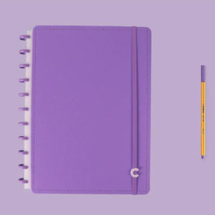Caderno Inteligente Grande All Purple