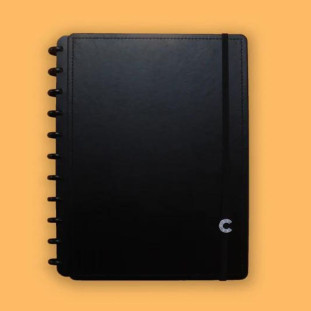 Caderno Inteligente Grande Basic Black
