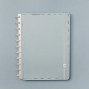 Caderno Inteligente Grande Azul Pastel