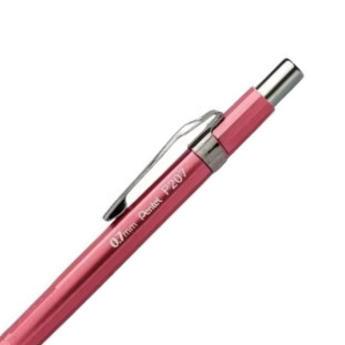 Lapiseira Pentel 0.7 Sharp P207 Rosa Metálico