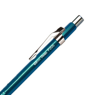Lapiseira Pentel 0.5mm Sharp P200 Hybrid Azul e Verde