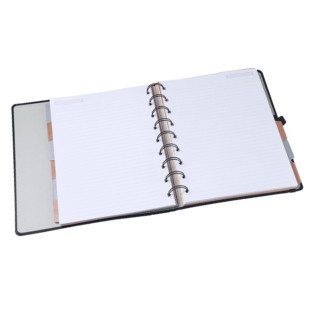 Caderno Organizador Ótima SystemFlex Noir Pena 17,5x24