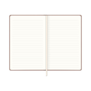 Caderno De Anotações Fitto Cambridge Nude Com Pauta 80F
