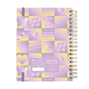Caderno Smart Universitário Trendy Lavender DAC
