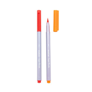 Caneta Super Brush Pen Ponta Pincel c/12 cores