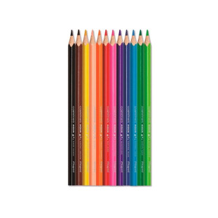 Lápis De Cor Aquarelável 12 Cores Maped Color Peps + Pincel