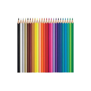 Lápis De Cor Maped Color Peps 24 Cores + 3 Lápis Grafite