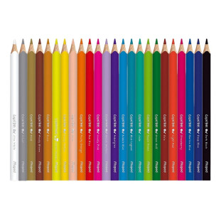 Lápis de Cor Maped Color Peps Jumbo 24 Cores