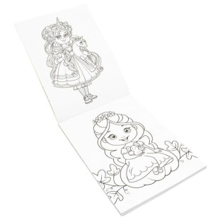 Livro Bloco Para Colorir Princesas Todolivro