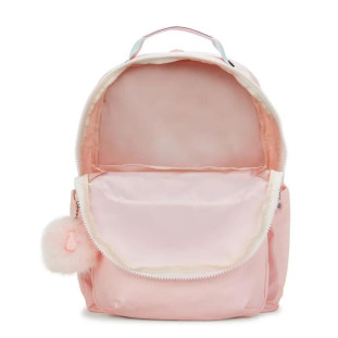 Mochila Kipling Seoul College Blush Met 32L