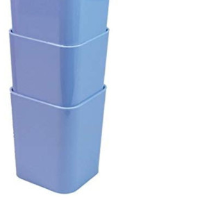 Porta Objetos Azul Pastel Kit c/ 3 un