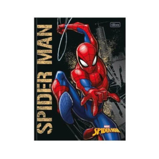 Caderno Brochurão Spider Man Tilibra 80F Homem Aranha