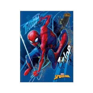 Caderno Brochurão Spider Man Tilibra 80F Homem Aranha Zzipp