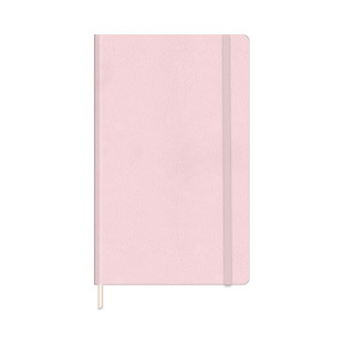 Caderno De Anotações Fitto Cambridge Rosa Pastel Com Pauta 80F