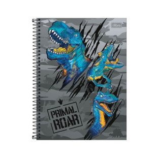 Caderno Universitário 1 Matéria 80F Raptor Tilibra Roar