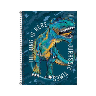 Caderno Universitário 1 Matéria 80F Raptor Tilibra T-Rex