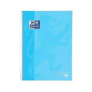 Caderno Universitário Oxford 1 Matéria Azul Pastel