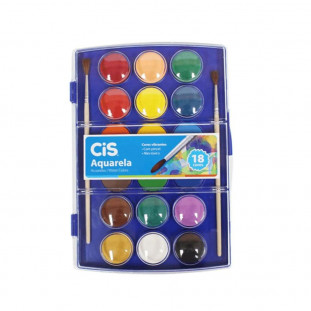 Estojo de Aquarela Cis C/ 18 Cores