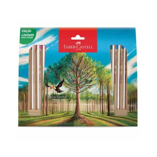 Lápis de Cor Faber Castell EcoLápis Supersoft Natural Edition 36 Cores