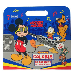 Livro Para Colorir Maleta Mickey Mouse 8F Tilibra
