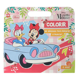 Livro Para Colorir Maleta Minnie Disney 8F Tilibra