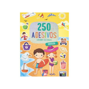 Livro 250 Adesivos Criando Histórias Diversão