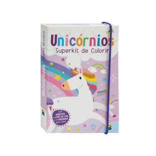 Livro Para Colorir Superkit Unicórnios