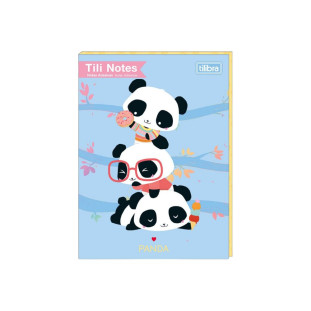 Notas Adesivas Tilibra Tili Notes Panda Kit C/8
