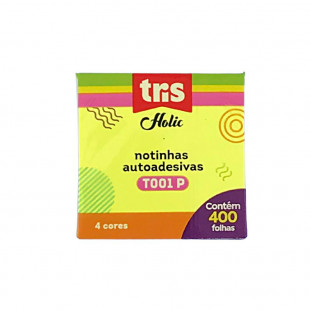 Nota Autoadesiva Colors Holic Pop T001P 400Fls 50X50mm TRIS