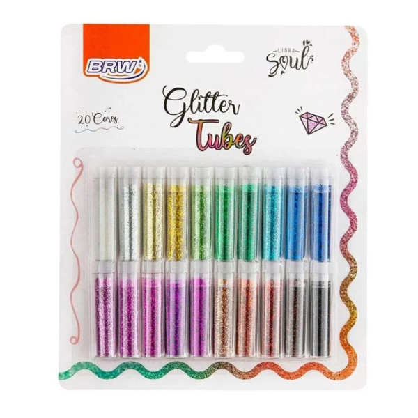 Glitter Potinhos 2g 20 Cores Brw