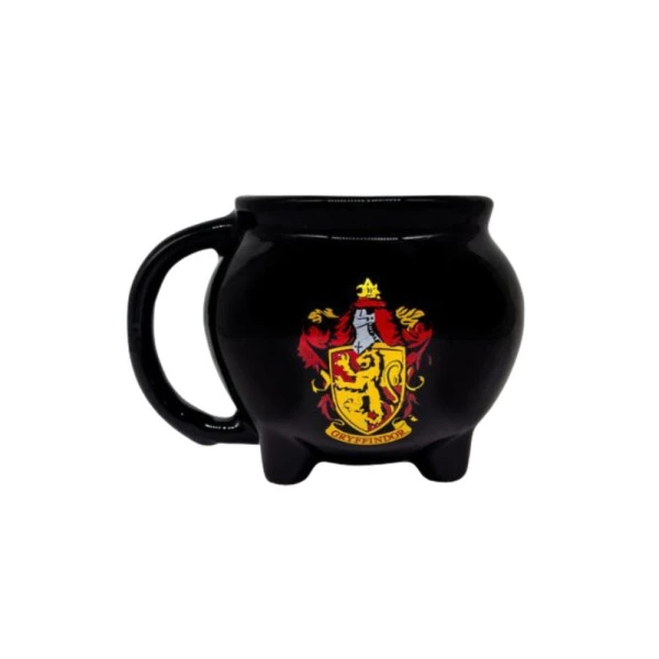 Caneca Harry Potter Grifinória Caldeirão 500ml