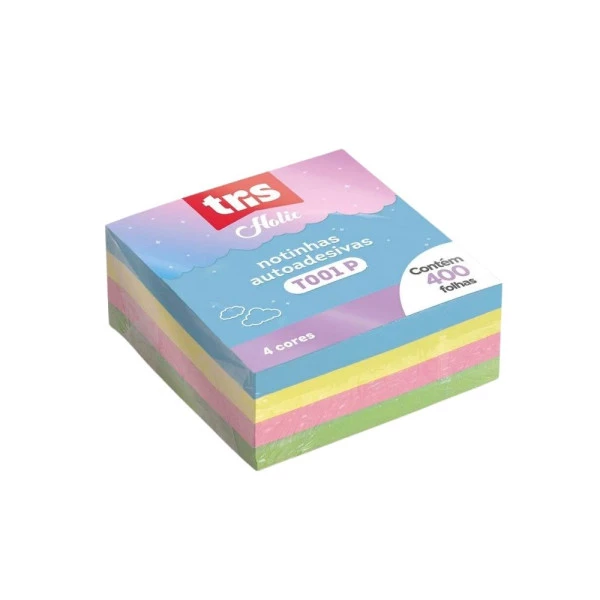Post-it Notas Adesivas Tris Holic Dreamy 4 Cores 400F T001