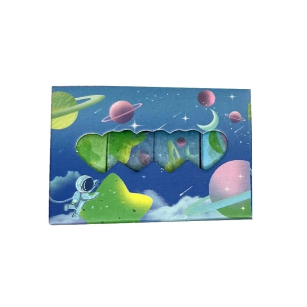 Washi Tape Planet Rabbit Astronauta Estrela Verde
