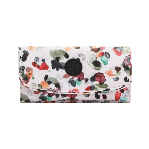 Carteira Estampada Kipling Money Land