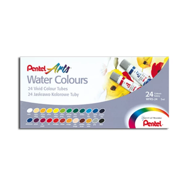 Aquarela Pentel 24 Cores à Base de Água Pentel Arts