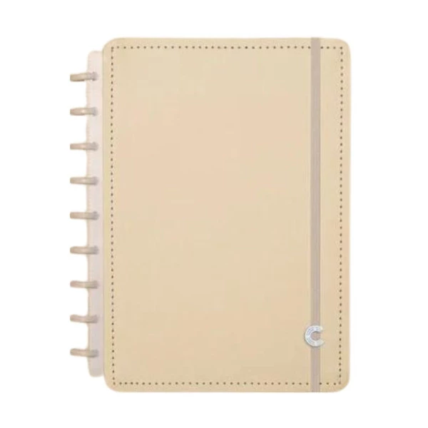 Caderno Inteligente Médio Amarelo Pastel