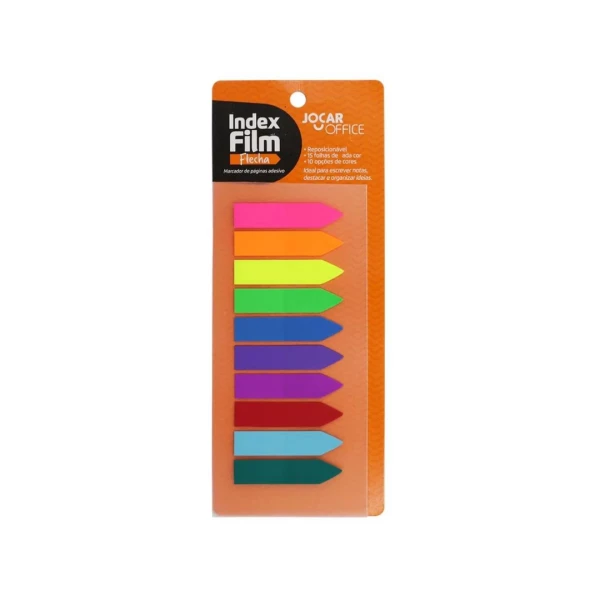 Index Film Flecha 10 Cores - Jocar Office