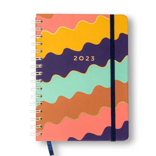 Agenda Planner 2023 Cicero Wire-o Semanal Notas Orla Paraty